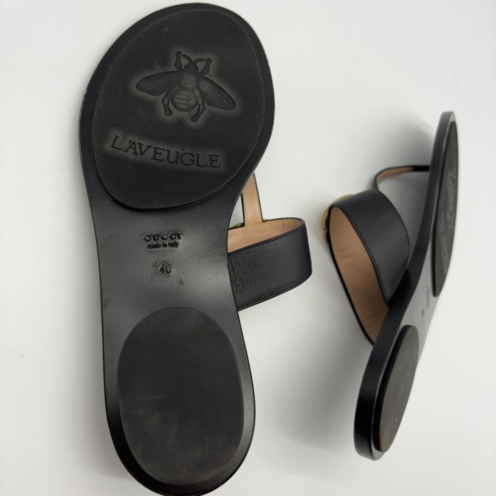 Gucci Gucci Black Sandals - Picture 6 of 7